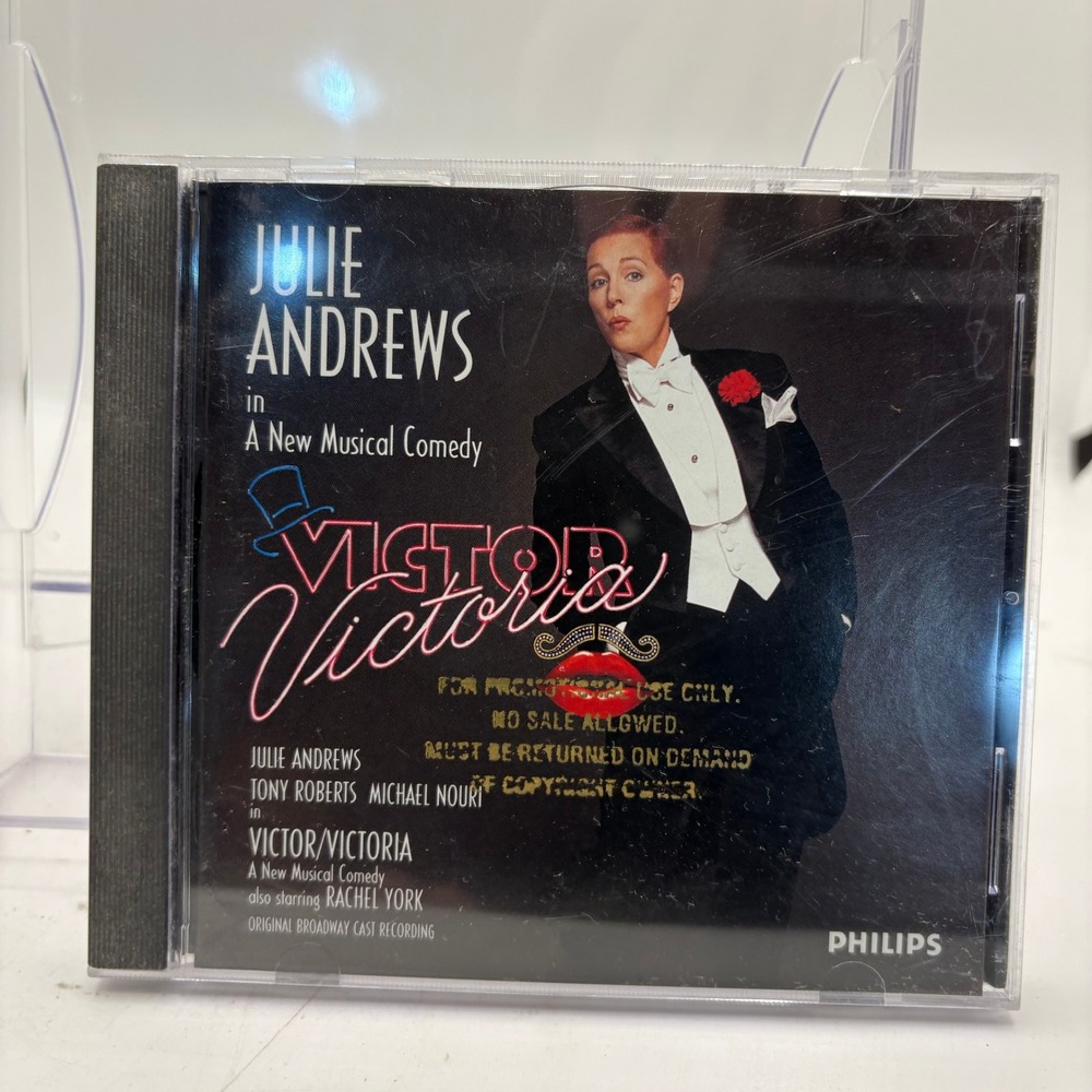 Victor Victoria Original Broadway Cast Recording‎ Julie Andrews CD